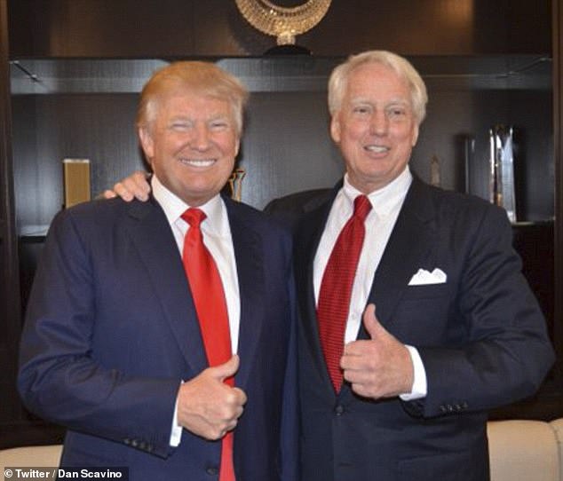 Donald Trump and younger brother Robert