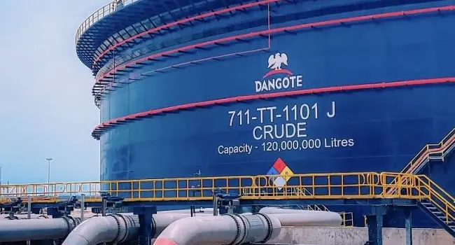 Petrol Gantry Price Remains ₦850 — Dangote Refinery