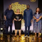 MTN Group Fintech celebrates a milestone victory, winning the first-ever Regional Platform Business Award at the Y’ello Care Awards, in recognition of its community-driven impact across Africa. Photo: MTN