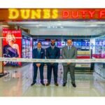 L-R: Commercial director Inter African Marketing (IAM), Johnny Lakhwani; L’Oreal Travel Retail Area Manager for Africa, Patrick Richmond Utomoibor; Director of operations Dunes Duty Free, Milad Zeitoun.