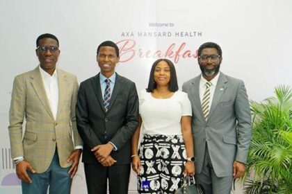 Officials of AXA Mansard. Photo: AXA Mansard