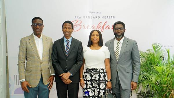 Officials of AXA Mansard. Photo: AXA Mansard