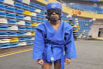 Nigeria’s blind sambo athlete Kekere