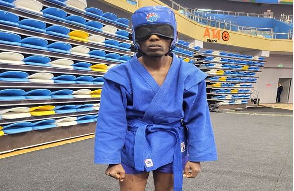 Nigeria’s blind sambo athlete Kekere
