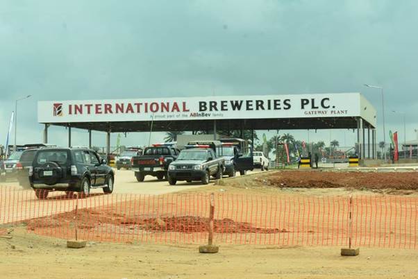 Photo: International Breweries Plc Headquarters Building.